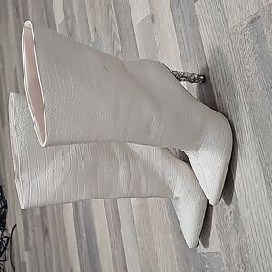 Azelea Wang crystal heal boots size 10